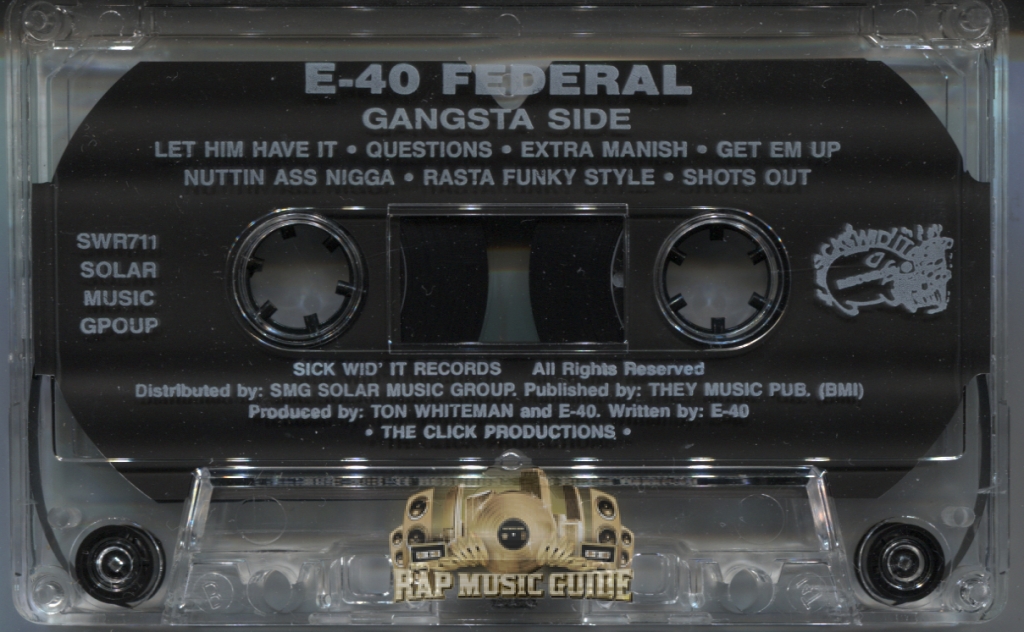 E-40 - Federal: Cassette Tape | Rap Music Guide